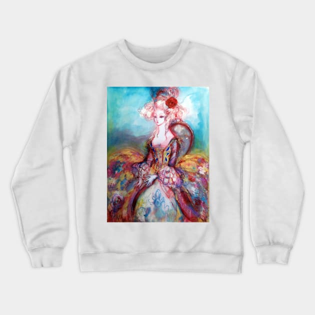 MADAME DE POMPADOUR Crewneck Sweatshirt by BulganLumini